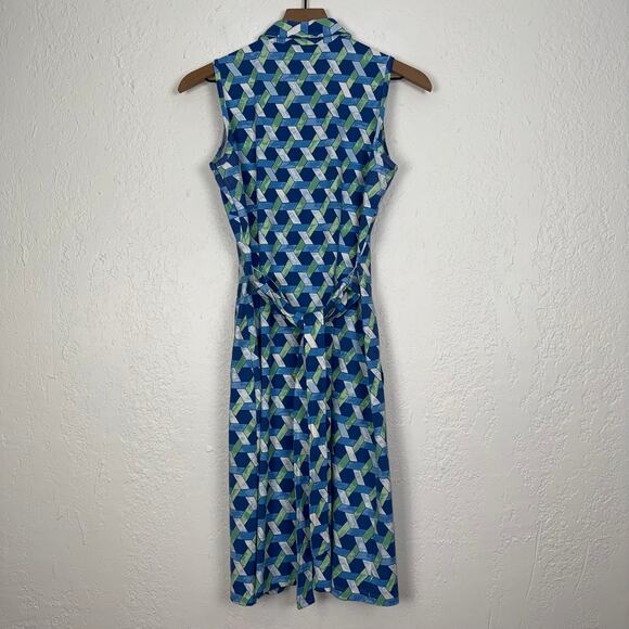 J.McLaughlin Dolly Catalina Cloth Sleeveless Dress Size Small - Picture 2 of 4